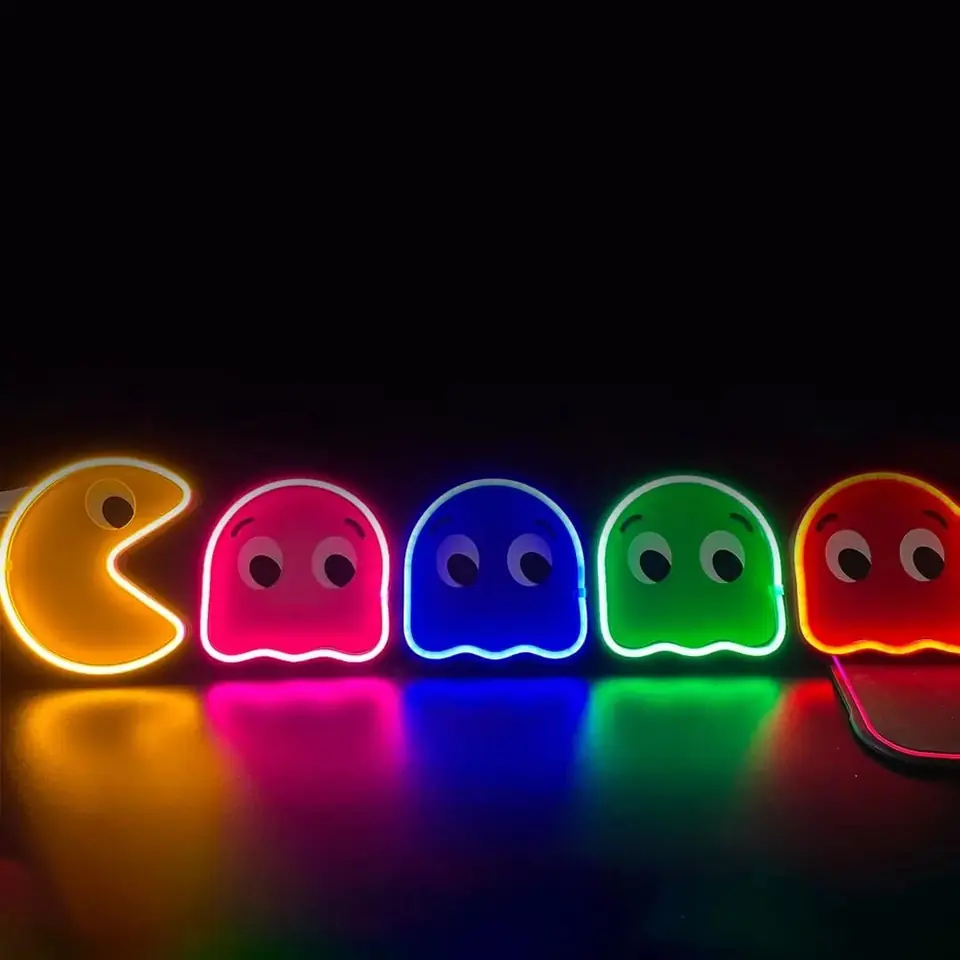 Pac-Man Neón