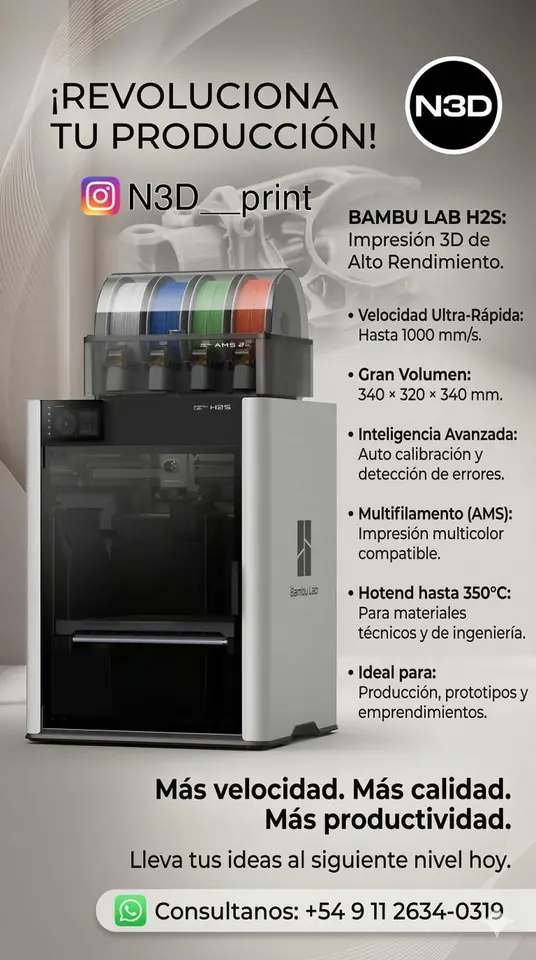Bambu Lab H2S Combo