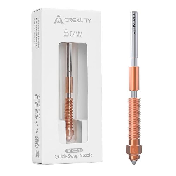 Boquilla Original Creality  Unicorn 0,4 mm para Ender 3 V3/Plus, K1 SE y K1 K1c
