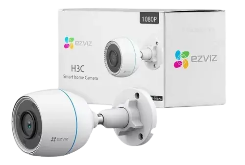 CÁMARA SMART HOME EXTERIOR EZVIZ MODELO H3C - FULL HD (1080P) - FIJA - 2MP