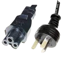 CABLE INTERLOCK REORZADO 220V TIPO TREBOL / MICKEY 1.5M 180W