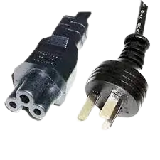 CABLE INTERLOCK REORZADO 220V TIPO TREBOL / MICKEY 1.5M 180W