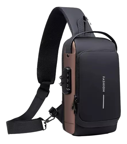 MORRAL MOCHILA BANDOLERA ANTIROBO IMPERMEABLE FASHION P-260K