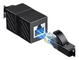 ADAPTADOR ALARGUE EMPALME RJ45 H H CAT6 - CONECTOR DE RED