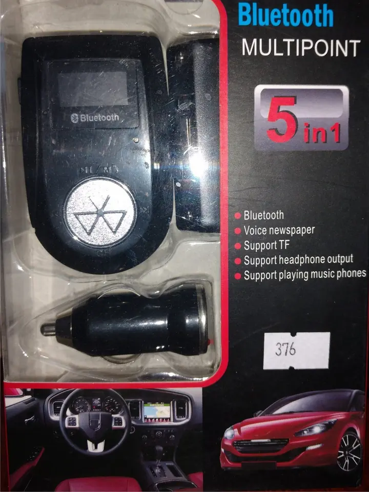 BLUETOOTH MULTIPUNTO 5 EN 1 - PARA AUTO