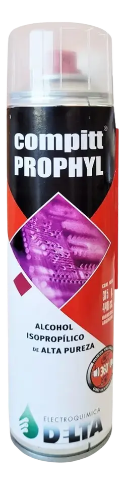 ALCOHOL ISOPROPÍLICO DE ALTA PUREZA - DELTA - 440CC