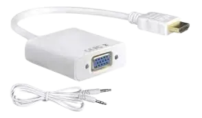 ADAPTADOR HDMI M A VGA H - NO ES BIDIRECCIONAL - HASTA 1920*1080 - NO FUNCIONA EN CONSOLAS