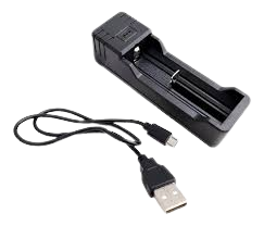 CARGADOR DE BATERÍA 18650 USB SIMPLE