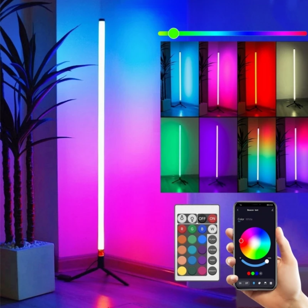 ESQUINERO LED RBG 104 CM C/CONTROL - APLICACIÓN BT