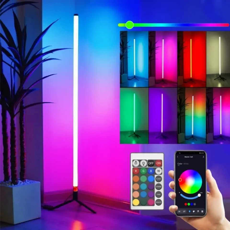 ESQUINERO LED RBG 104 CM C/CONTROL - APLICACIÓN BT