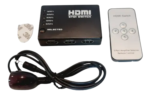 SWITCH HDMI 5 ENTRADAS MEGALITE - HDS101