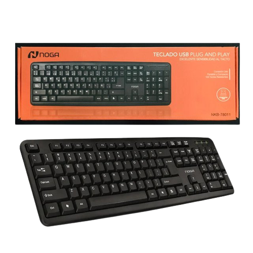 TECLADO NOGA USB NKB-78011 MULTIMEDIA
