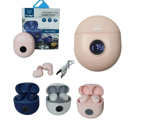 AURICULAR EARBUDS TIME AU-1322 CON DISPLAY