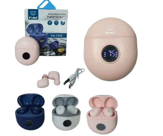AURICULAR EARBUDS TIME AU-1322 CON DISPLAY