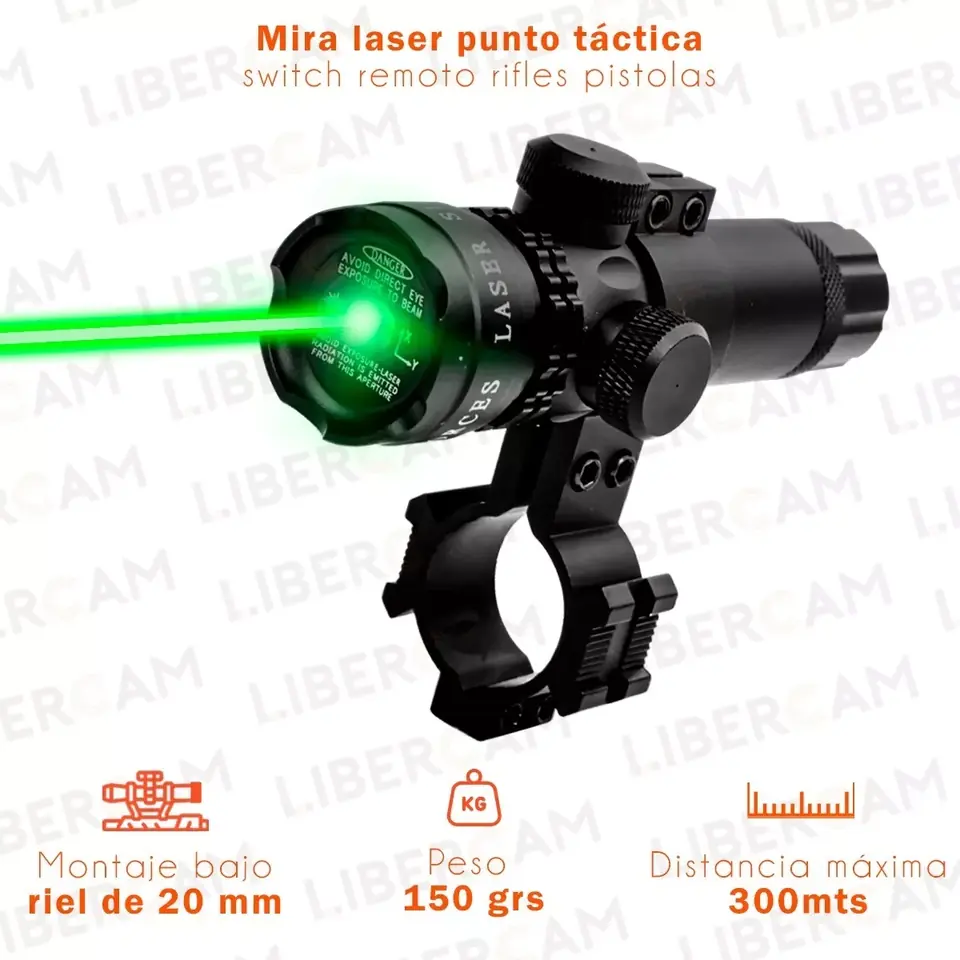 MIRA LÁSER RECARGABLE VERDE JPK-2541