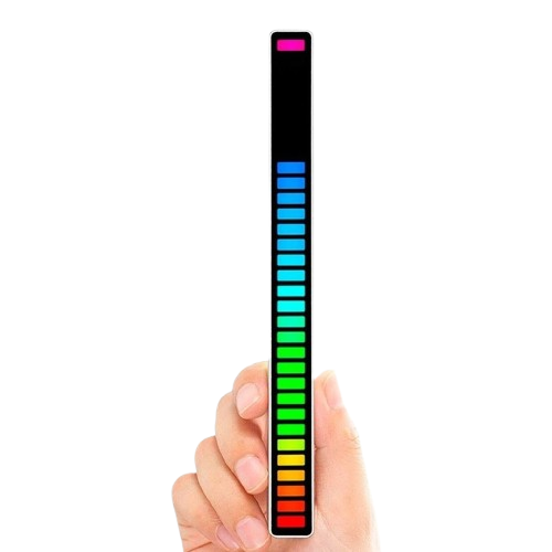MINI BARRA LED AUDIORRÍTMICA RECARGABLE