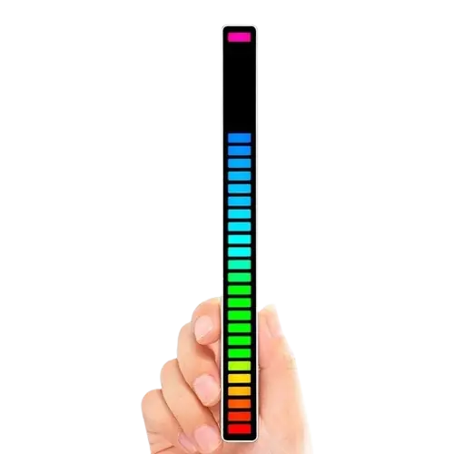 MINI BARRA LED AUDIORRÍTMICA RECARGABLE