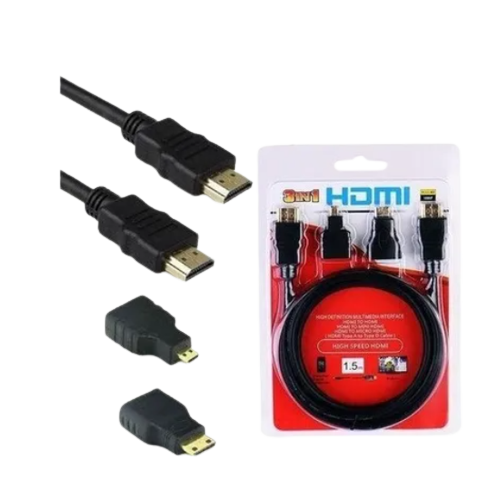 KIT HDMI HDTV 3 EN 1