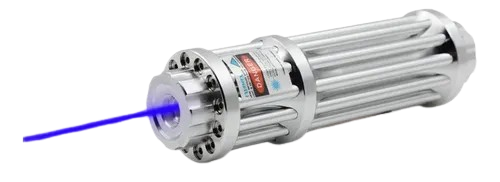 PLUMA LÁSER AZUL ST-404 - 4000mw ¡REALES! - QUEMA POR AJUSTE DE PUNTO DE LUZ - RECARGABLE - NO SE VENDE A MENORES DE 18 AÑOS.