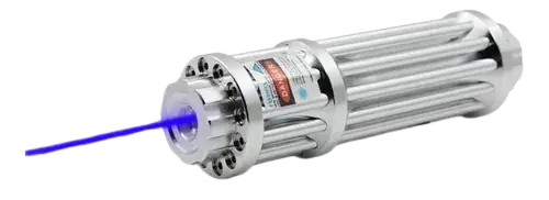 PLUMA LÁSER AZUL ST-404 - 4000mw ¡REALES! - QUEMA POR AJUSTE DE PUNTO DE LUZ - RECARGABLE - NO SE VENDE A MENORES DE 18 AÑOS.
