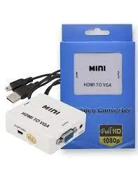 ADAPTADOR HDMI A VGA 1080 – SCALER – NO ES BIDIRECCIONAL