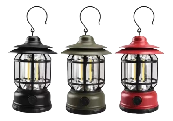 LUZ CAMPING LÁMPARA FAROL LED USB CAMPING L27 - RECARGABLE