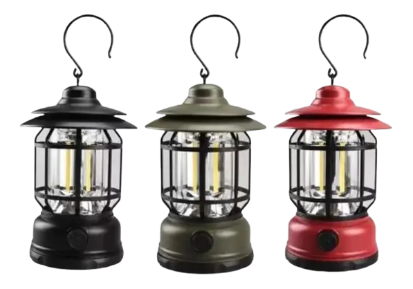 LUZ CAMPING LÁMPARA FAROL LED USB CAMPING L27 - RECARGABLE