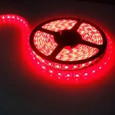 TIRA DE LED 3528 – ROJO – EXTERIOR – 5 M – ADHESIVA