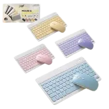 MINI KIT TECLADO Y MOUSE BLUETOOTH ZL - YELANDAR AN-030 - RECARGABLE