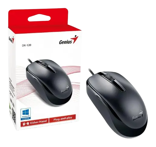 MOUSE ÓPTICO USB GENIUS DX-120 - 800 DPI