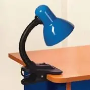 LÁMPARA DE MESA CUELLO FLEX Y CLIP