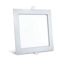 PANEL LED EXTERIOR CUADRADO - LUZ CÁLIDA - 18 W - CON TRANSFORMADOR