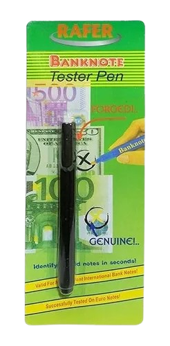 LÁPIZ DETECTOR DE BILLETES FALSOS