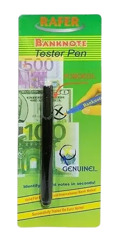 LÁPIZ DETECTOR DE BILLETES FALSOS