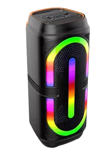 PARLANTE MODELO ABS-2403 4" X 2 - BT + RGB + TWS  LINK