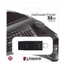 PENDRIVE USB 3.2 DataTraveler Exodia Kingston de 32 GB.