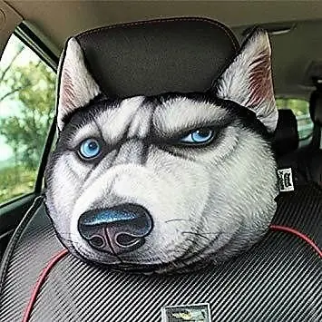 COJIN DE ANIMALES 3D PARA AUTO