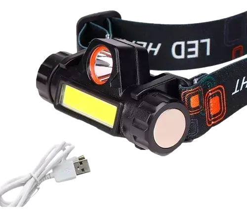 LINTERNA MINERA RECARGABLE FJD-101