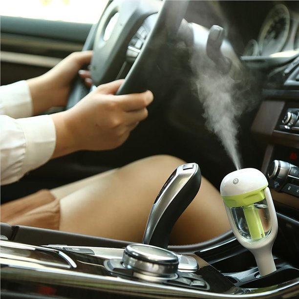 HUMIDIFICADOR PURIFICADOR DE AIRE PARA AUTO 12V - AROMATERAPIA
