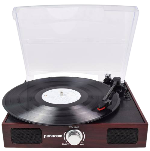BANDEJA GIRADISCOS PANACOM LP790 - CONVIERTE VINILOS A MP3