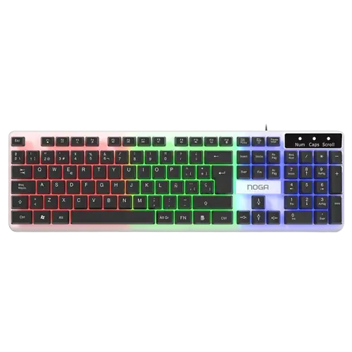 TECLADO GAMER RETROILUMINADO NOGA NKB-T100