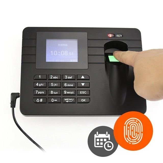 RELOJ CONTROL HORARIO BIOMETRICO - HUELLA DACTILAR - GESTION DE EMPLEADOS