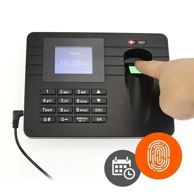 RELOJ CONTROL HORARIO BIOMETRICO - HUELLA DACTILAR - GESTION DE EMPLEADOS