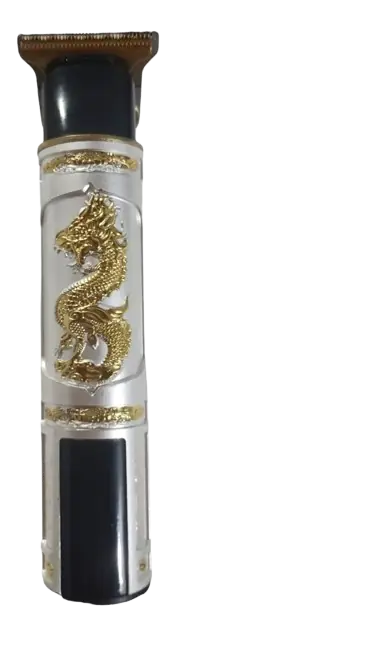 MAQUINA CORTA PELO PROFESIONAL RECARGABLE - POTENCIA REGULABLE - PANTALLA Y LUZ INDICADORA DE CARGA - DRAGON Y TORRE EIFFEL