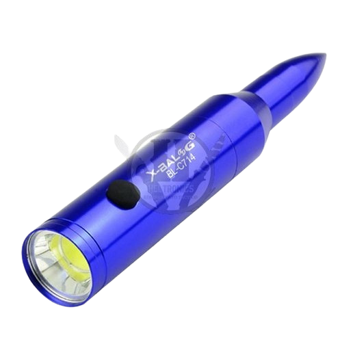 LINTERNA COB LED TIPO BALA DE FUSIL X-BALOG BL-C714 - ALTA LUMINOSIDAD