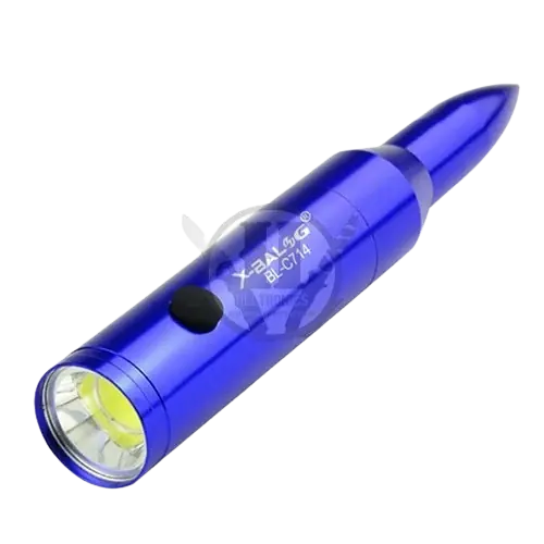 LINTERNA COB LED TIPO BALA DE FUSIL X-BALOG BL-C714 - ALTA LUMINOSIDAD
