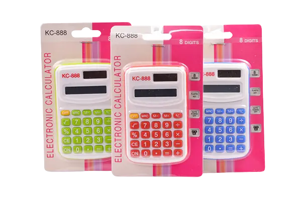 CALCULADORA MINI KC-888 EN BLISTER