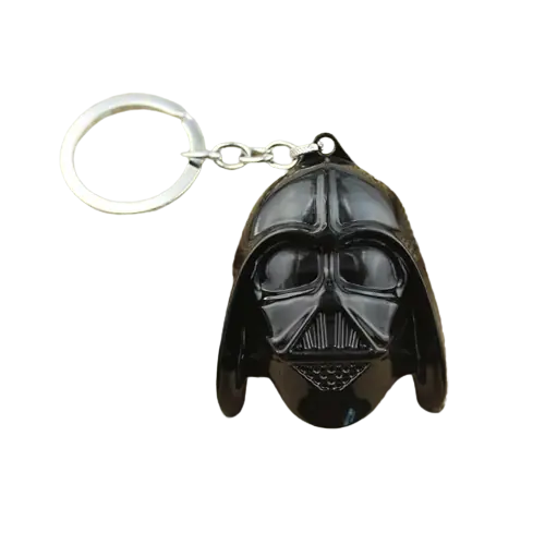 LLAVERO DE ACERO CON LICENCIA - DARTH VADER