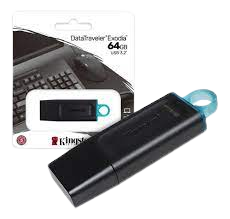 PENDRIVE USB 3.2 Data Traveler Exodia Kingston de 64 GB.