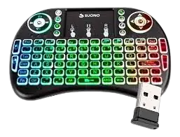 MINI TECLADO KEYBOARD SUONO / NETMAK / NOGA RETROILUMIINADO RGB